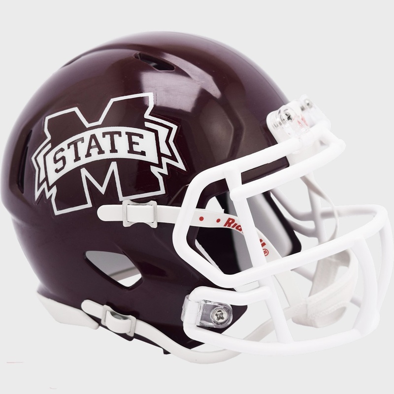 Mississippi State Bulldogs 2021 NCAA Riddell SPEED Mini Football Helmet