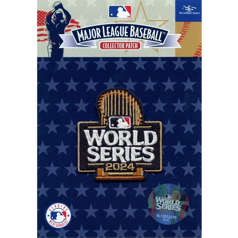 MLB 2024 World Series Collectors Patch