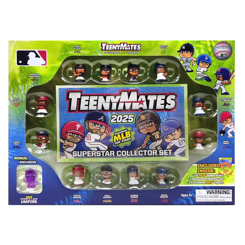 MLB Teenymates Player Figure 2025 Series 12 Collector Gift Set