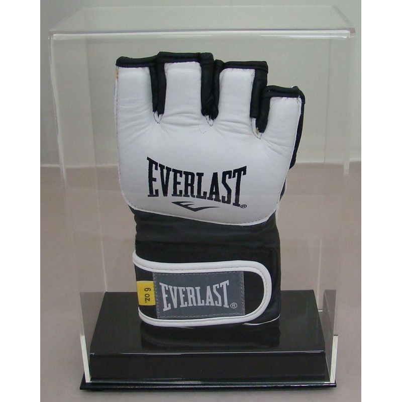 New Deluxe Single UFC / MMA Fight Glove Clear Display Case