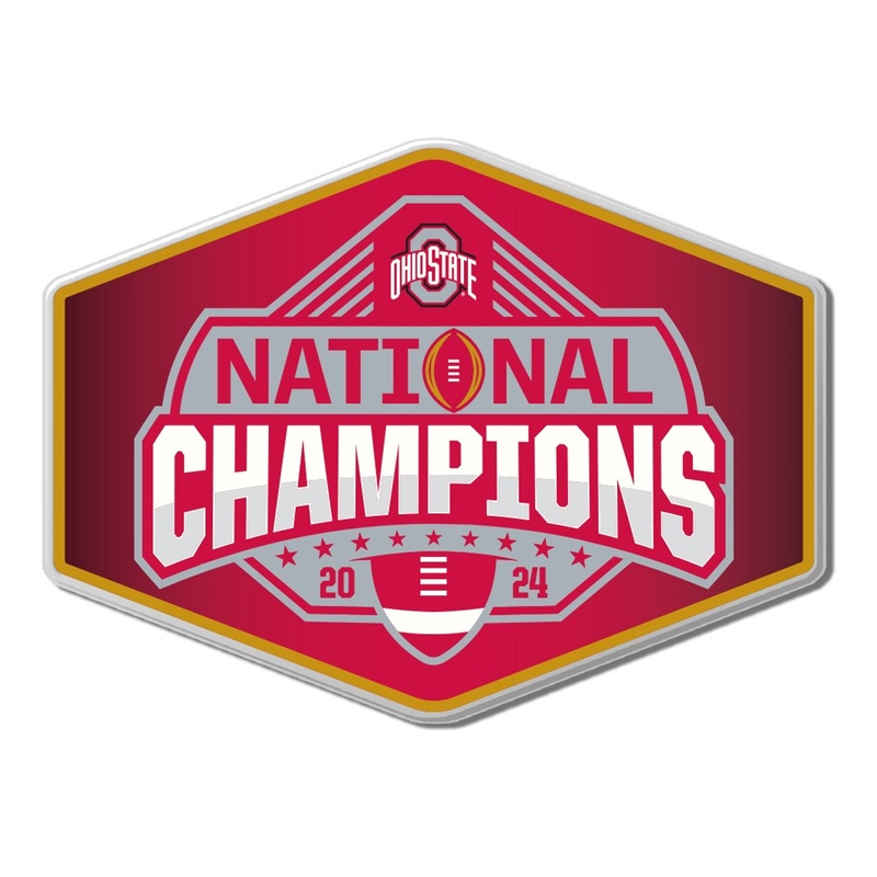 Ohio State Buckeyes 2024 CFP NCAA College National Champions Commemorative Lapel Pin