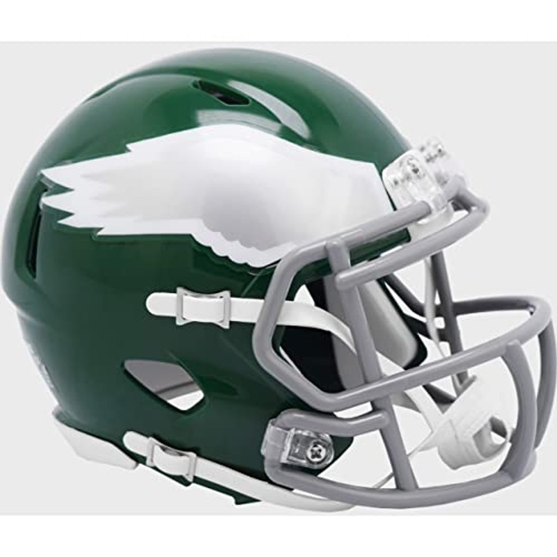 Philadelphia Eagles 1974 to 1995 Throwback Revolution Speed Mini Football Helmet