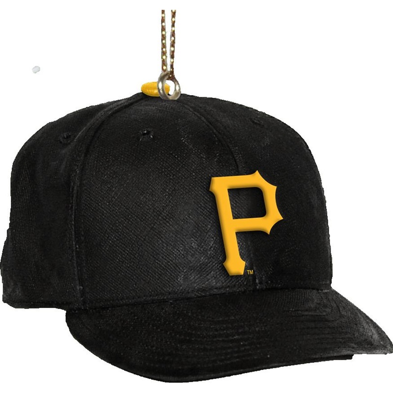 Pittsburgh Pirates Team Baseball Cap Christmas Tree Ornament