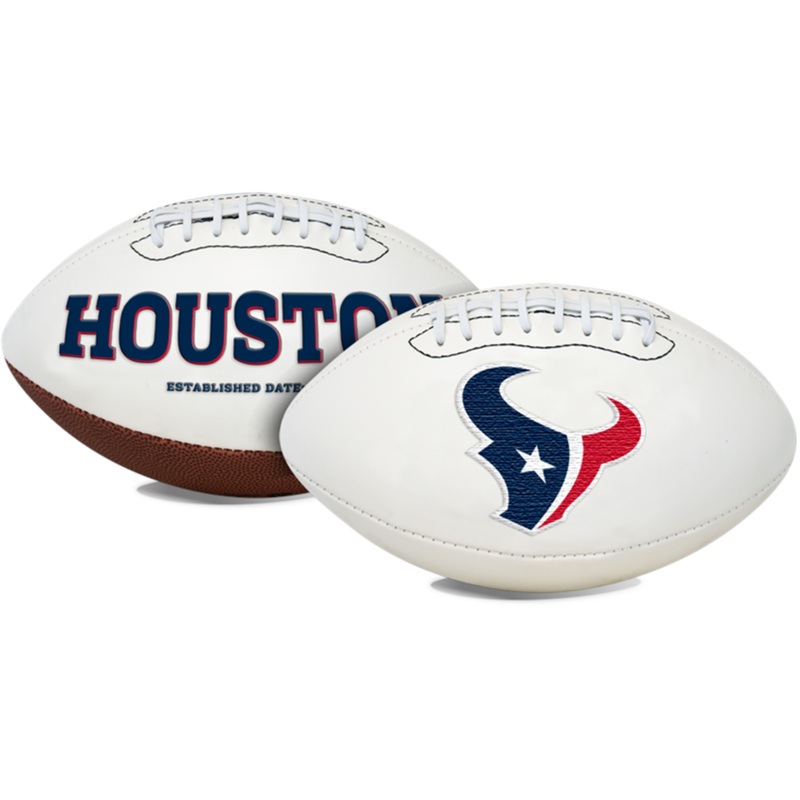 Signature Series NFL Houston Texans Autograph Full Size Football