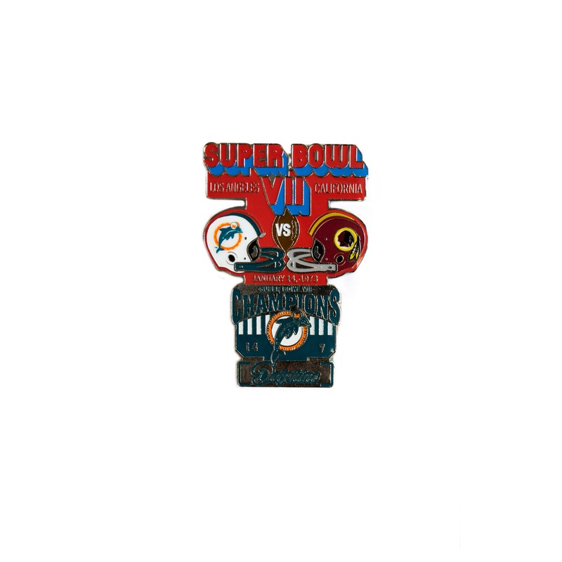 Super Bowl VII (7) Commemorative Lapel Pin