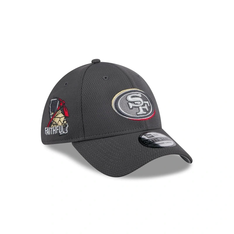 San Francisco 49ers 2024 Draft 39THIRTY Stretch Fit Hat