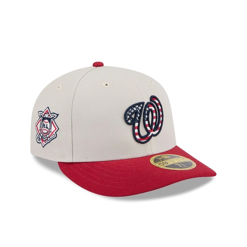 Washington Nationals Independence Day 2024 Low Profile 59FIFTY Fitted