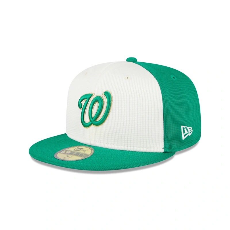 Washington Nationals St. Patricks Day 2024 59FIFTY Fitted Hat