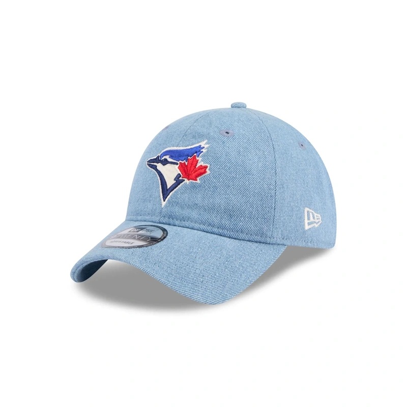 Toronto Blue Jays Washed Denim 9TWENTY Adjustable Hat