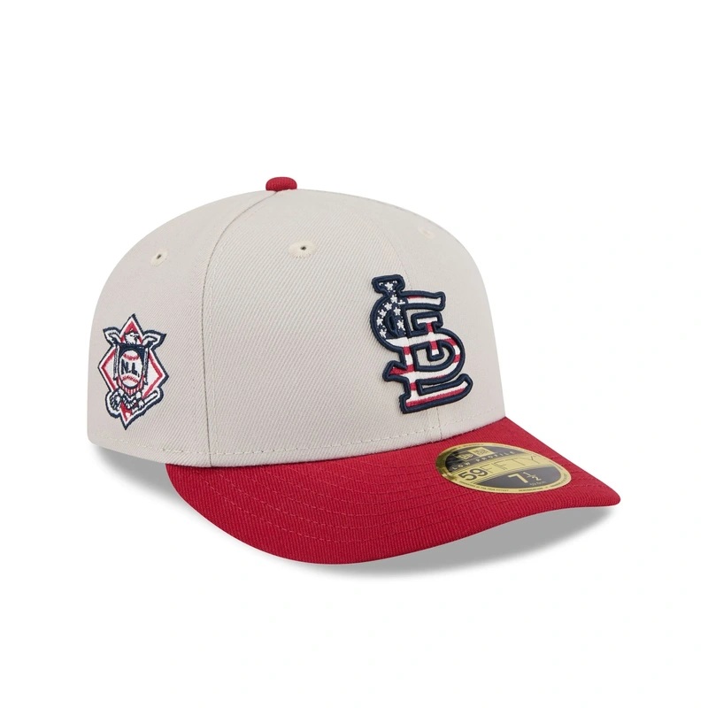 St. Louis Cardinals Independence Day 2024 Low Profile 59FIFTY Fitted H
