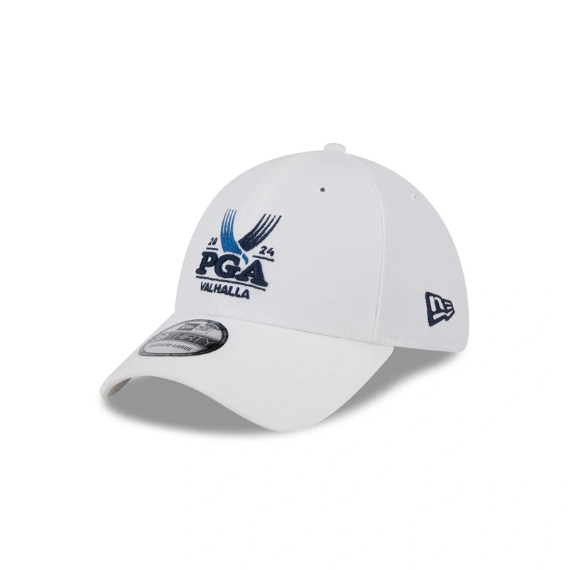 2024 PGA Championship Valhalla White 39THIRTY Stretch Fit Hat