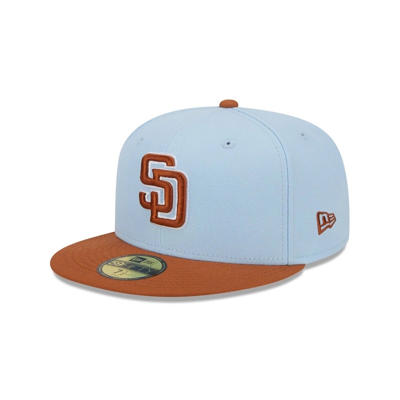 San Diego Padres Color Pack Glacial Blue 59FIFTY Fitted Hat