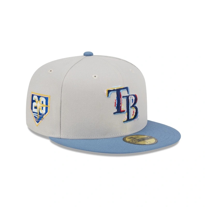 Tampa Bay Rays Color Brush 59FIFTY Fitted Hat