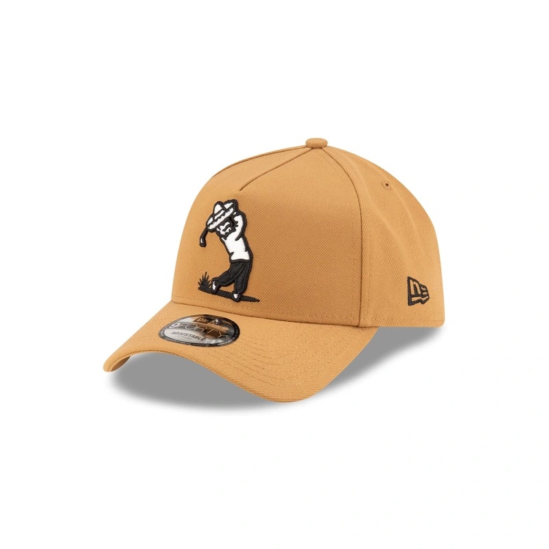 Almigos X New Era Swingin Bandito Wheat 9FORTY A-Frame Snapback