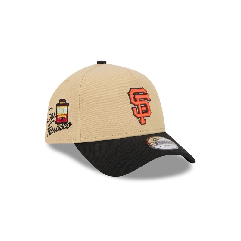 San Francisco Giants City Side Patch 9FORTY A-Frame Snapback Hat