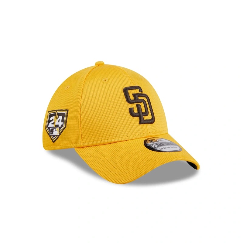 San Diego Padres 2024 Spring Training 39THIRTY Stretch Fit Hat