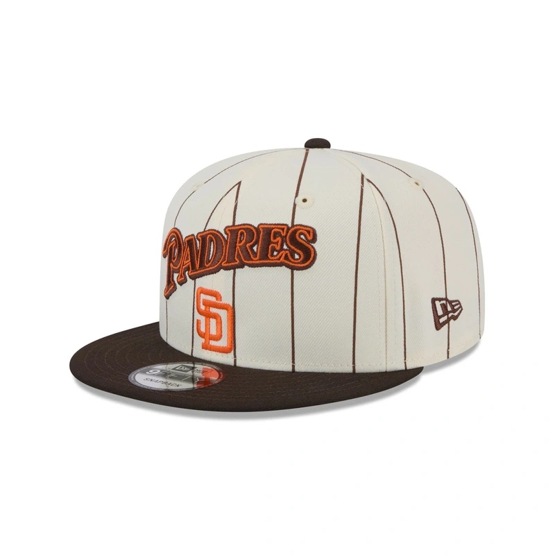 San Diego Padres Jersey Pinstripe 9FIFTY Snapback Hat