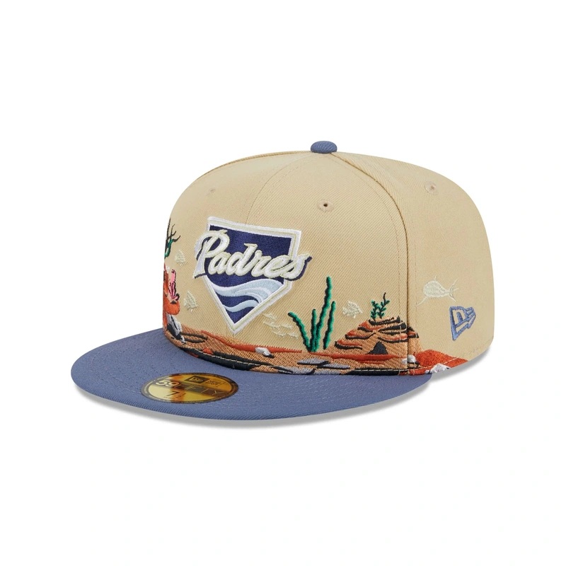San Diego Padres Team Landscape 59FIFTY Fitted Hat