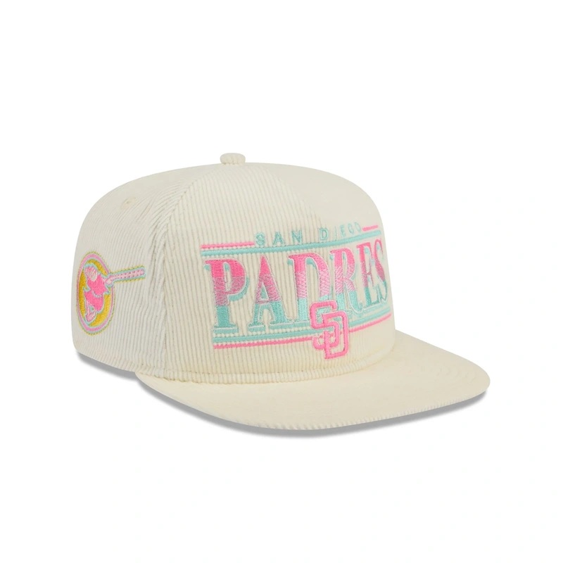 San Diego Padres Throwback Corduroy Alt Golfer Hat
