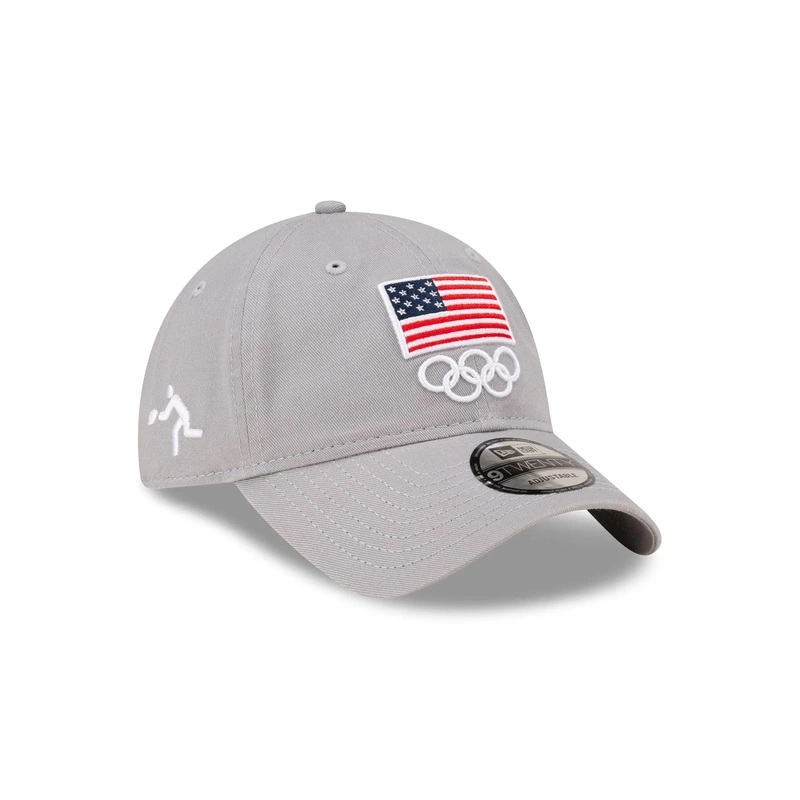 Team USA Rugby Gray 9TWENTY Adjustable Hat