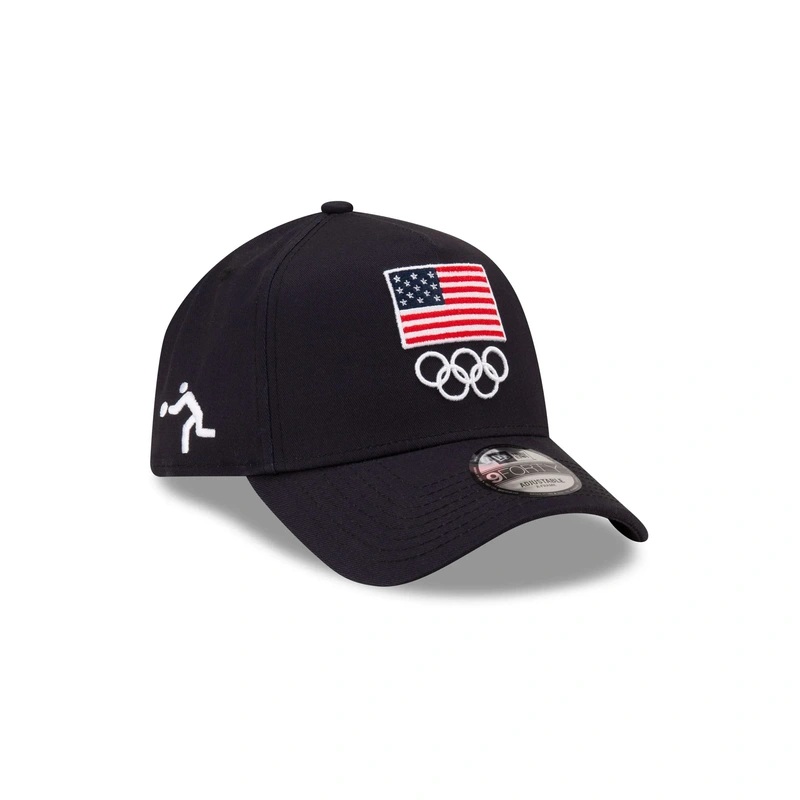 Team USA Rugby Navy 9FORTY A-Frame Snapback Hat