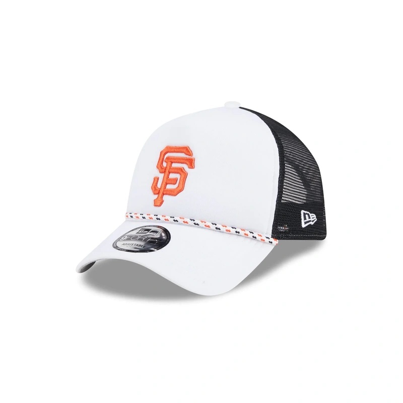 San Francisco Giants Court Sport 9FORTY A-Frame Trucker Hat