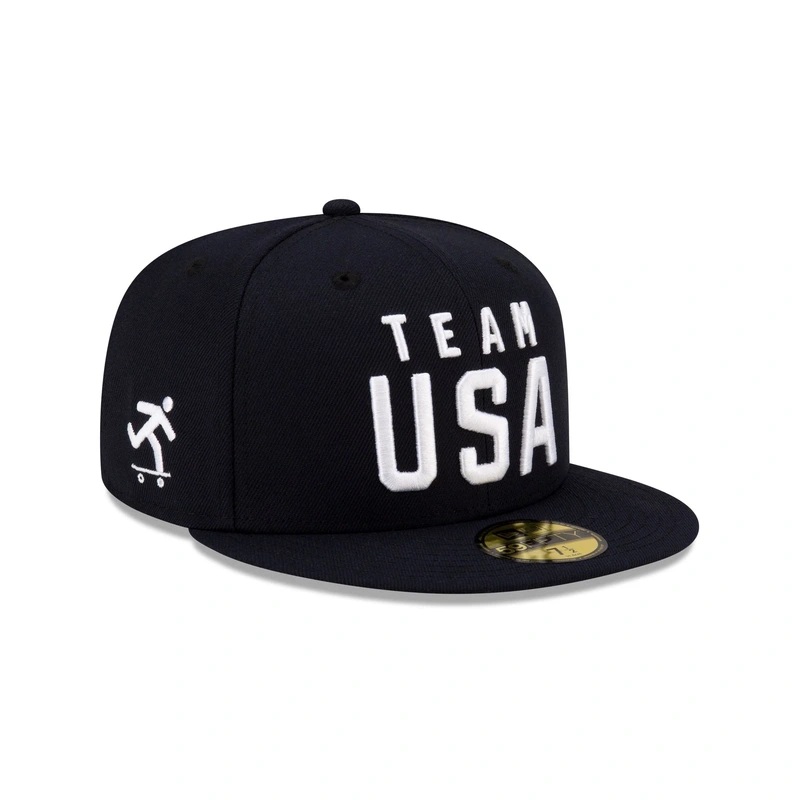Team USA Skateboarding Navy 59FIFTY Fitted Hat