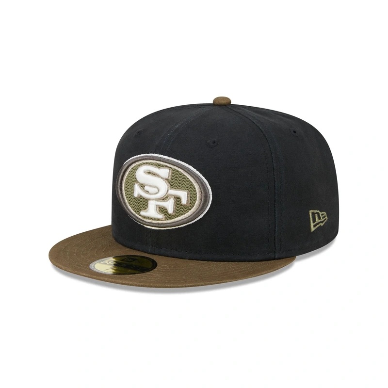 San Francisco 49ers Quilted Logo 59FIFTY Fitted Hat