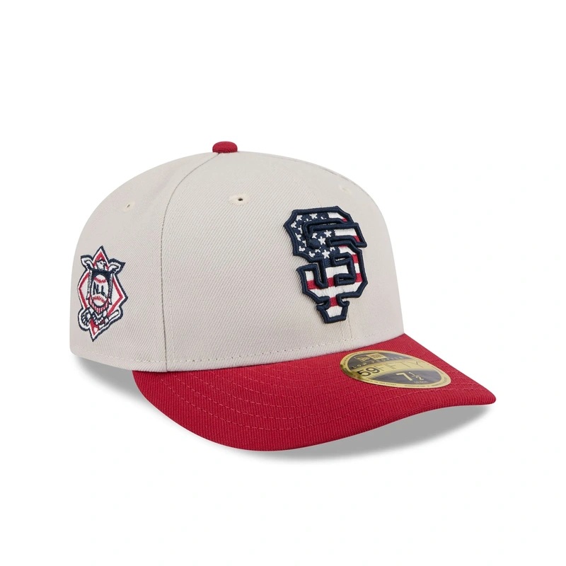 San Francisco Giants Independence Day 2024 Low Profile 59FIFTY Fitted