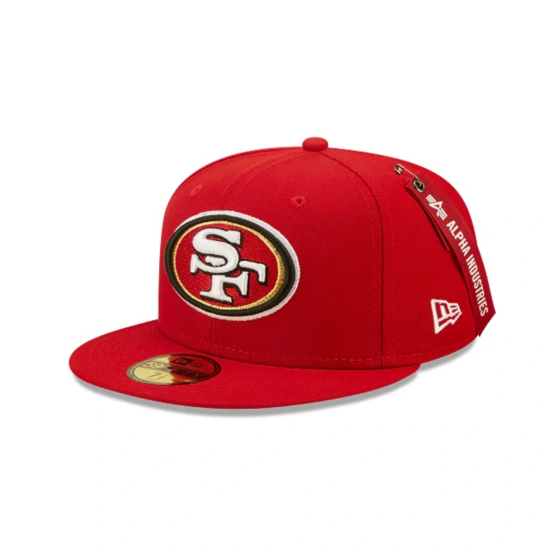 Alpha Industries X San Francisco 49ers 59FIFTY Fitted Hat