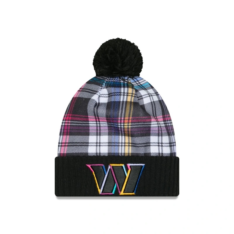 Washington Commanders 2024 Crucial Catch Sport Pom Knit Hat