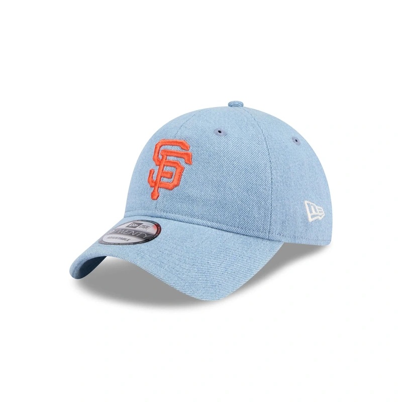 San Francisco Giants Washed Denim 9TWENTY Adjustable Hat