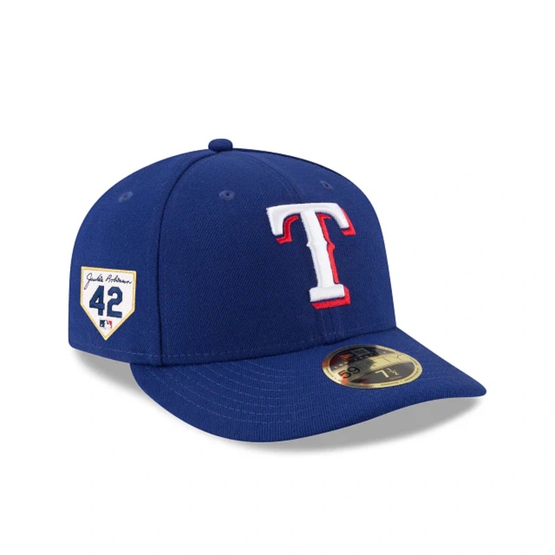 Texas Rangers Jackie Robinson Day 2024 Low Profile 59FIFTY Fitted Hat