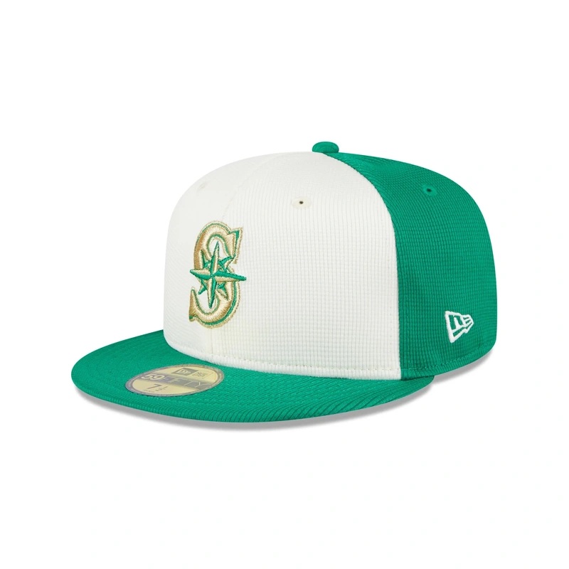 Seattle Mariners St. Patricks Day 2024 59FIFTY Fitted Hat