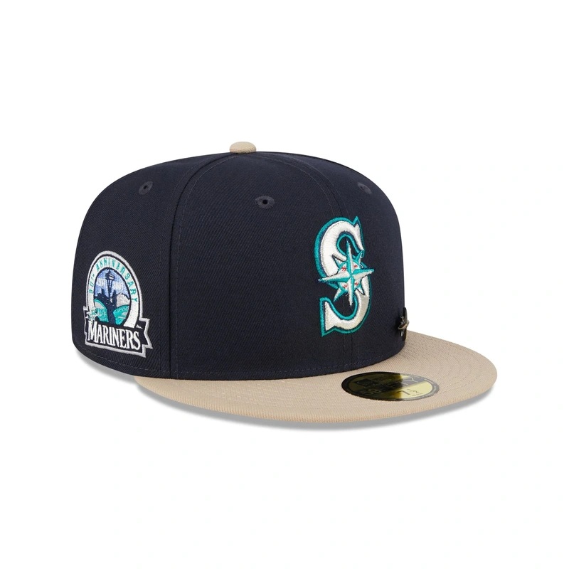 Seattle Mariners Varsity Pin 59FIFTY Fitted Hat