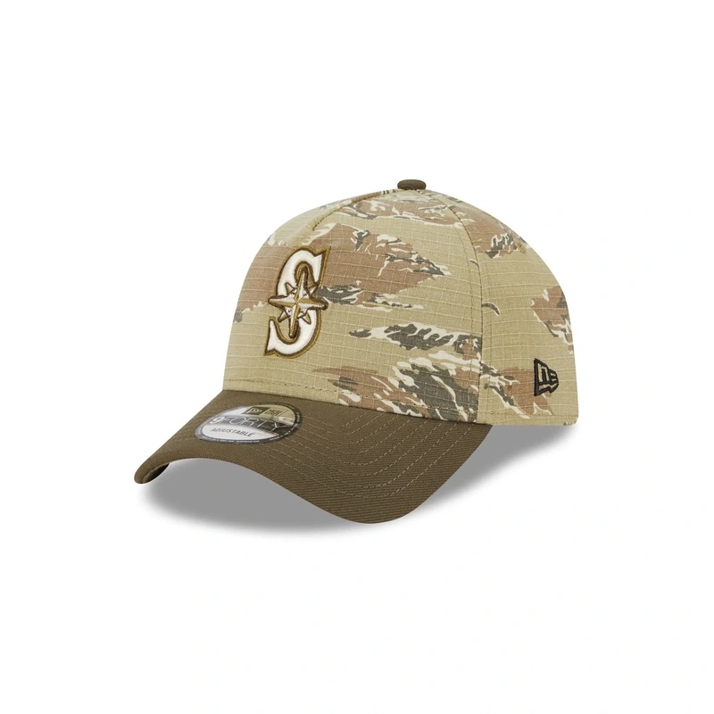 Seattle Mariners Tiger Camo 9FORTY A-Frame Snapback Hat