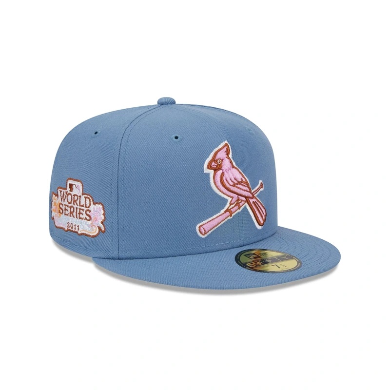 St. Louis Cardinals Color Pack Faded Blue 59FIFTY Fitted Hat