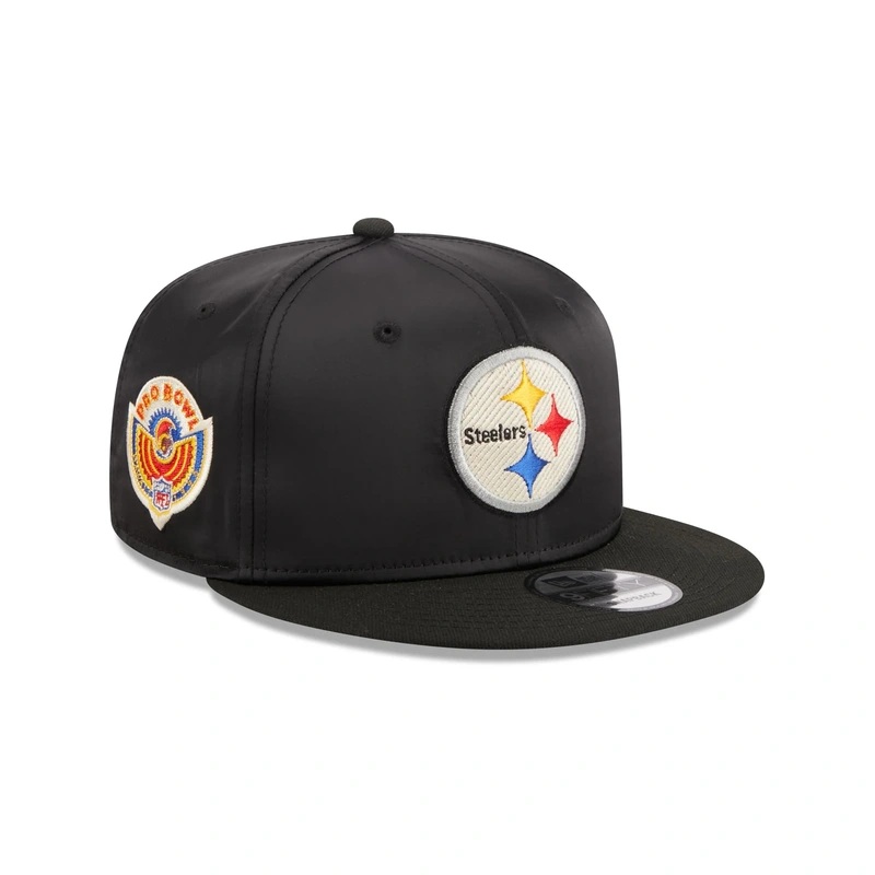 Pittsburgh Steelers Satin 9FIFTY Snapback Hat