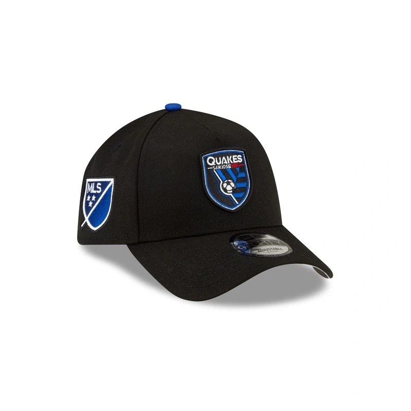 San Jose Earthquakes 2024 MLS Kickoff 9FORTY A-Frame Snapback Hat