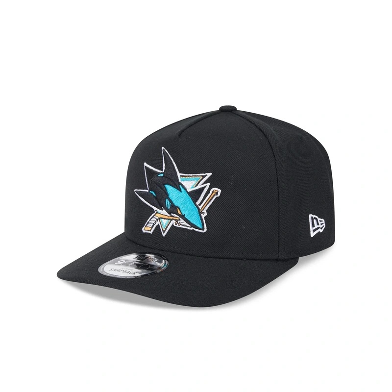 San Jose Sharks Team 9FIFTY A-Frame Snapback Hat