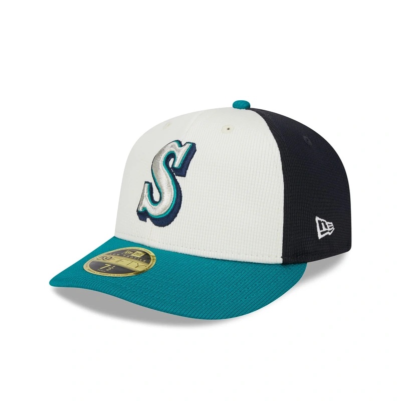 Seattle Mariners 2024 Batting Practice Low Profile 59FIFTY Fitted Hat