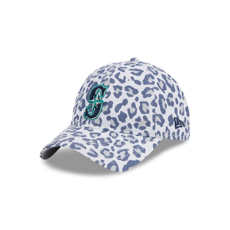 Seattle Mariners Active Animal Print Womens 9TWENTY Adjustable Hat