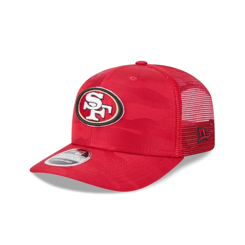 San Francisco 49ers Camo 9SEVENTY Trucker Stretch-Snap Hat