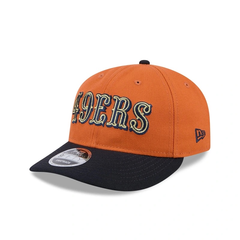 San Francisco 49ers Gold Wood Retro Crown 9FIFTY Snapback Hat