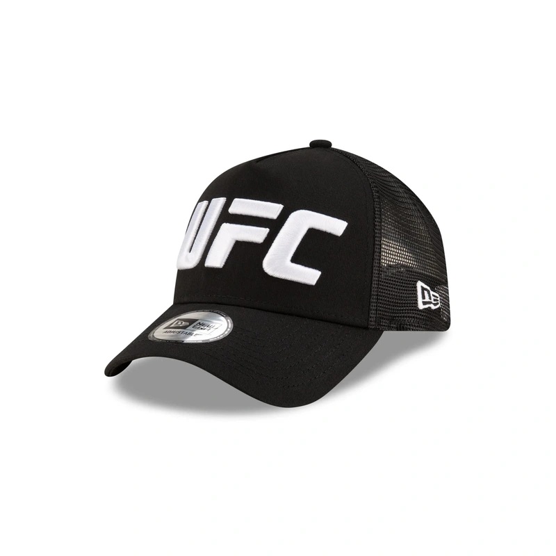 UFC Holiday Black 9FORTY A-Frame Trucker Hat