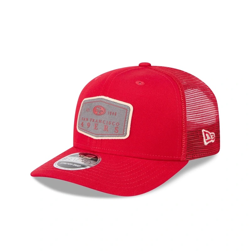 San Francisco 49ers Labeled 9SEVENTY Stretch-Snap Hat