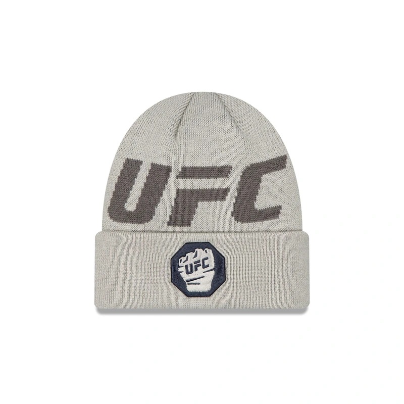 UFC Holiday Gray Cuff Knit Hat