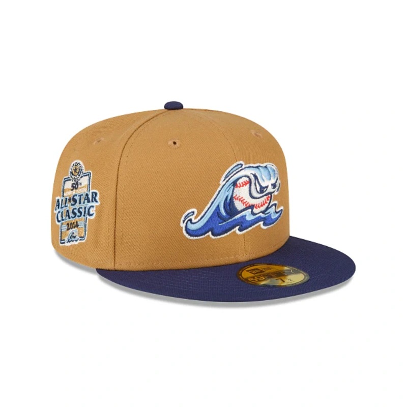 West Michigan Whitecaps Wheat 59FIFTY Fitted Hat