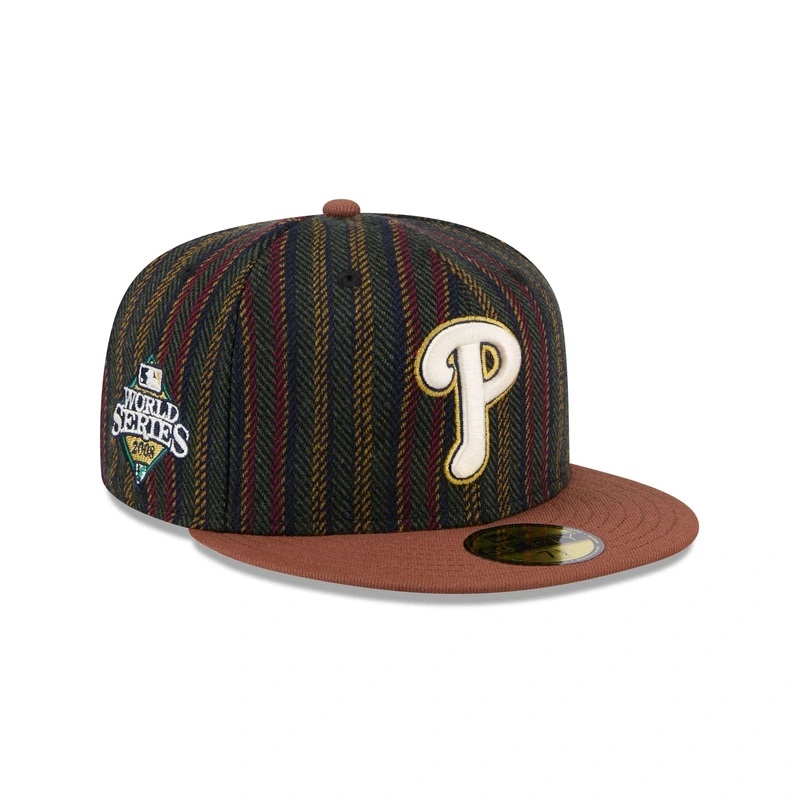 Philadelphia Phillies Vintage Herringbone 59FIFTY Fitted Hat