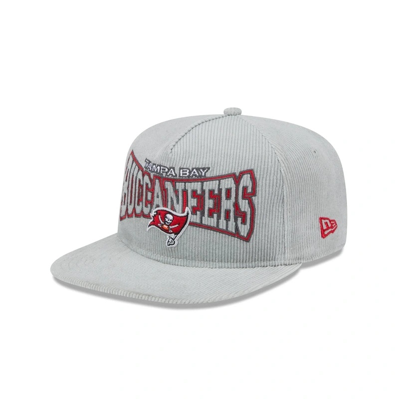 Tampa Bay Buccaneers Gray Cord Golfer Hat